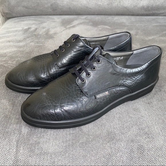 NEW Mephisto Black Shoes - Picture 1 of 4